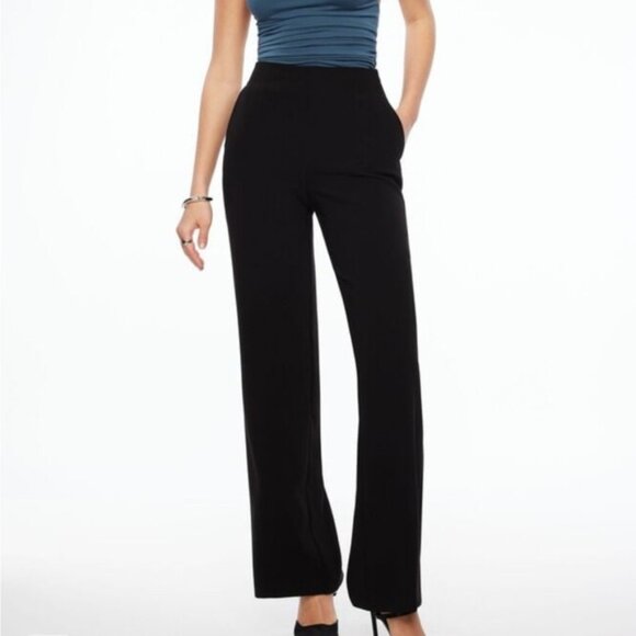 NWT Dynamite High Waisted Wide Leg Pants - Picture 1 of 12